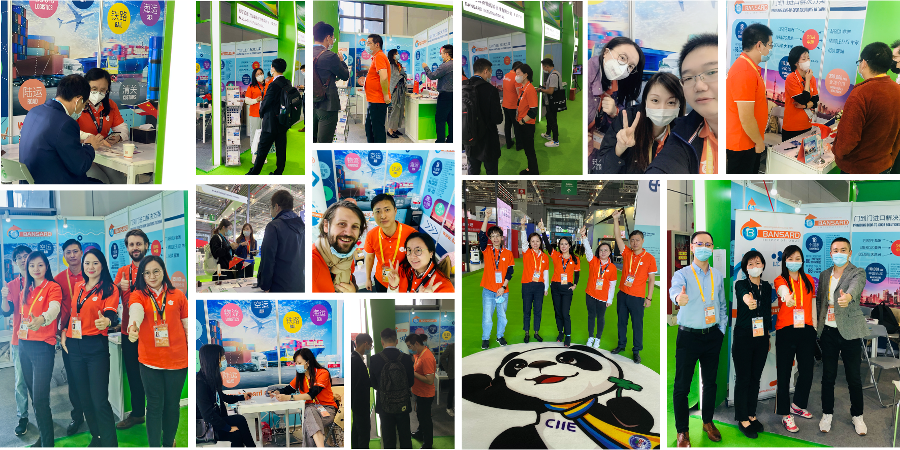 CIIE - Bansard Staff and beautiful encounters - Mozaic 202011