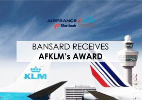 Bansard reçoit le Prix de Satisfaction Client de AF-KLM-Martinair Cargo !