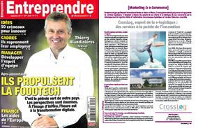 Read about CrosLog in "Entreprendre" Magazine, No313