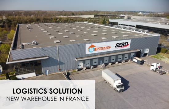 Ouverture d’un nouveau site logistique à Ris-Orangis (France)